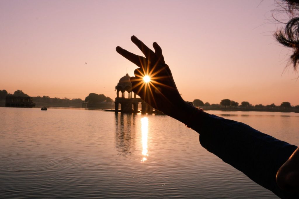 Silhouette Of Hand